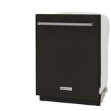 KitchenAid KDTE204KBS Dishwasher | 24" | Stainless Steel Interior | ProWash Cycle | Canada