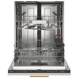 KitchenAid KDTF324PPA Dishwasher, 24 inch Exterior Width, 44 dB Decibel Level, Fully Integrated, Stainless Interior, Custom Panel Ready, 5 Wash Cycles, 14 Capacity (Place Settings), 2 Loading Racks, Panel Ready Panel-Ready, SatinGlide Racks