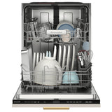KitchenAid KDTF324PPA Dishwasher, 24 inch Exterior Width, 44 dB Decibel Level, Fully Integrated, Stainless Interior, Custom Panel Ready, 5 Wash Cycles, 14 Capacity (Place Settings), 2 Loading Racks, Panel Ready Panel-Ready, SatinGlide Racks