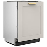 KitchenAid KDTF324PPA Dishwasher, 24 inch Exterior Width, 44 dB Decibel Level, Fully Integrated, Stainless Interior, Custom Panel Ready, 5 Wash Cycles, 14 Capacity (Place Settings), 2 Loading Racks, Panel Ready Panel-Ready, SatinGlide Racks