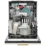 KitchenAid KDTF924PPA Dishwasher, 24 inch Exterior Width, 39 dB Decibel Level, Fully Integrated, Stainless Interior, Custom Panel Ready, 5 Wash Cycles, 14 Capacity (Place Settings), 3 Loading Racks, Panel Ready SatinGlide Racks
