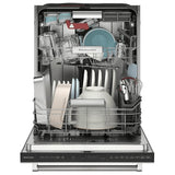 KitchenAid KDTF924PPS Dishwasher, 24 inch Exterior Width, 39 dB Decibel Level, Fully Integrated, Stainless Interior, 5 Wash Cycles, 14 Capacity (Place Settings), 3 Loading Racks, Stainless Steel colour