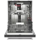 KitchenAid KDTF924PPS Dishwasher, 24 inch Exterior Width, 39 dB Decibel Level, Fully Integrated, Stainless Interior, 5 Wash Cycles, 14 Capacity (Place Settings), 3 Loading Racks, Stainless Steel colour