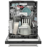 KitchenAid KDTF924PPS Dishwasher, 24 inch Exterior Width, 39 dB Decibel Level, Fully Integrated, Stainless Interior, 5 Wash Cycles, 14 Capacity (Place Settings), 3 Loading Racks, Stainless Steel colour