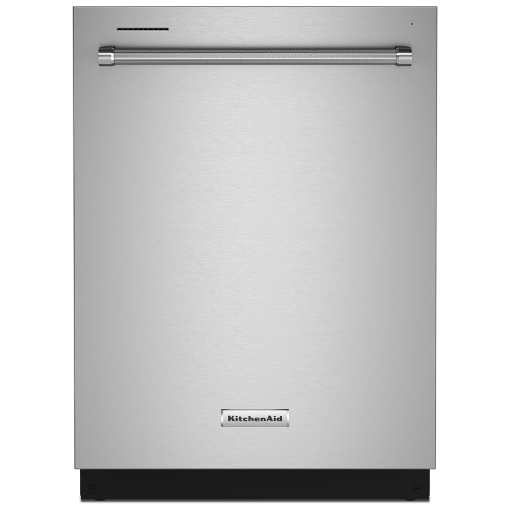 KitchenAid KDTM404KPS Dishwasher, 24 inch Exterior Width, 44 dB Decibel Level, Fully Integrated, Stainless Interior, 5 Wash Cycles, 16 Capacity (Place Settings), 3 Loading Racks, Stainless Steel colour