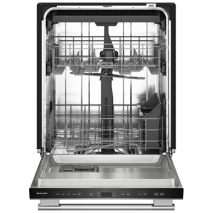 KitchenAid KDTS224SPS Dishwasher, 24 inch Exterior Width, 47 dB Decibel Level, Fully Integrated, Stainless Steel (Interior), 5 Wash Cycles, 13 Capacity (Place Settings), PrintShield Stainless colour