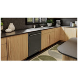 KitchenAid KDTS324SBE Dishwasher, 24 inch Exterior Width, 41 dB Decibel Level, Fully Integrated, Stainless Interior, 5 Wash Cycles, 15 Capacity (Place Settings), 3 Loading Racks, Black Ore colour