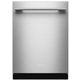 KitchenAid KDTS324SPS Dishwasher, 24 inch Exterior Width, 41 dB Decibel Level, Fully Integrated, Stainless Interior, 5 Wash Cycles, 15 Capacity (Place Settings), 3 Loading Racks, PrintShield Stainless colour