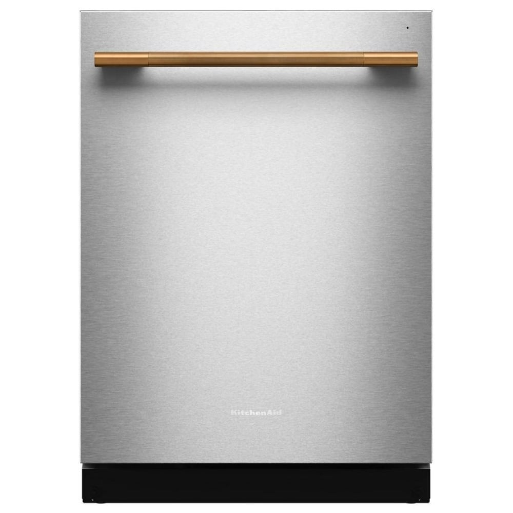 KitchenAid KDTS324SPS Dishwasher, 24 inch Exterior Width, 41 dB Decibel Level, Fully Integrated, Stainless Steel (Interior), 5 Wash Cycles, 15 Capacity (Place Settings), 3 Loading Racks, PrintShield Stainless colour
