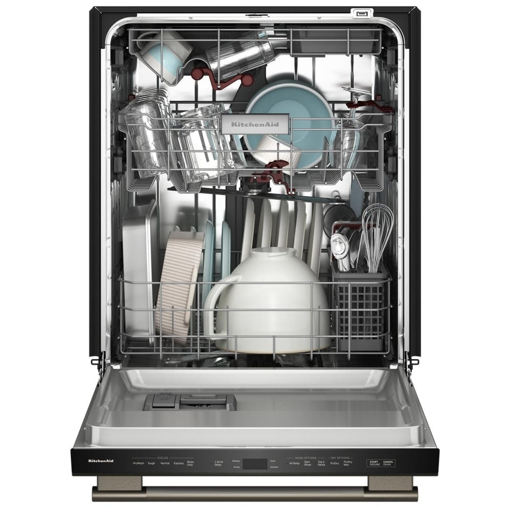 KitchenAid KDTS424SBE Dishwasher | 24" Built-In Dishwasher | 5 Wash Cycles | Stainless Steel Interior | Canada