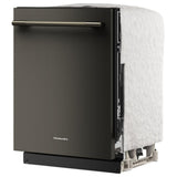 KitchenAid KDTS424SBE Dishwasher, 24 inch Exterior Width, 44 dB Decibel Level, Fully Integrated, Stainless Interior, 5 Wash Cycles, 16 Capacity (Place Settings), 3 Loading Racks, Black Ore colour
