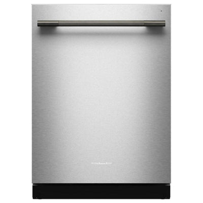 KitchenAid KDTS424SPS Dishwasher, 24 inch Exterior Width, 44 dB Decibel Level, Fully Integrated, Stainless Steel (Interior), 5 Wash Cycles, 16 Capacity (Place Settings), PrintShield Stainless colour