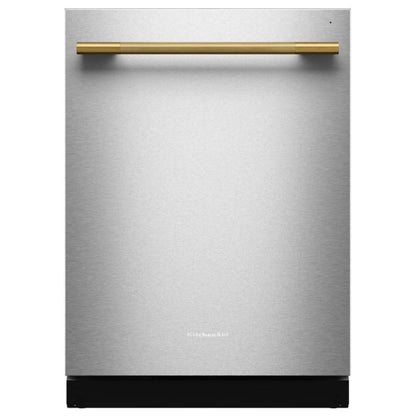 KitchenAid KDTS424SPS Dishwasher, 24 inch Exterior Width, 44 dB Decibel Level, Fully Integrated, Stainless Steel (Interior), 5 Wash Cycles, 16 Capacity (Place Settings), PrintShield Stainless colour