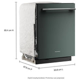 KitchenAid KDTS624SJP Dishwasher, 24 inch Exterior Width, 44 dB Decibel Level, Fully Integrated, Stainless Interior, 5 Wash Cycles, 16 Capacity (Place Settings), 3 Loading Racks, Juniper colour