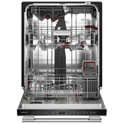 KitchenAid KDTS624SPS Dishwasher, 24 inch Exterior Width, 44 dB Decibel Level, Fully Integrated, Stainless Steel (Interior), 5 Wash Cycles, 16 Capacity (Place Settings), PrintShield Stainless colour