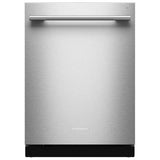 KitchenAid KDTS624SPS Dishwasher, 24 inch Exterior Width, 44 dB Decibel Level, Fully Integrated, Stainless Interior, 5 Wash Cycles, 16 Capacity (Place Settings), 3 Loading Racks, PrintShield Stainless colour
