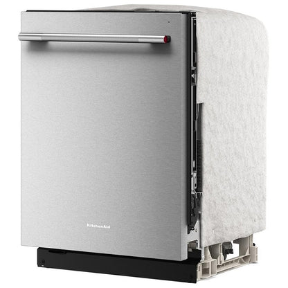 KitchenAid KDTS624SPS Dishwasher, 24 inch Exterior Width, 44 dB Decibel Level, Fully Integrated, Stainless Steel (Interior), 5 Wash Cycles, 16 Capacity (Place Settings), PrintShield Stainless colour