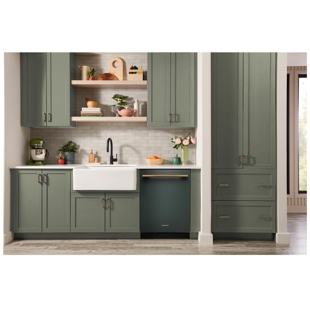 KitchenAid KDTS724SJP Dishwasher, 24 inch Exterior Width, Stainless Steel Interior, 5 Wash Cycles, 16 Capacity, Juniper Colour