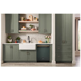 KitchenAid KDTS724SJP Dishwasher, 24 inch Exterior Width, 44 dB Decibel Level, Fully Integrated, Stainless Interior, 5 Wash Cycles, 16 Capacity (Place Settings), 3 Loading Racks, Juniper colour