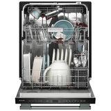 KitchenAid KDTS724SJP Dishwasher, 24 inch Exterior Width, 44 dB Decibel Level, Fully Integrated, Stainless Interior, 5 Wash Cycles, 16 Capacity (Place Settings), 3 Loading Racks, Juniper colour