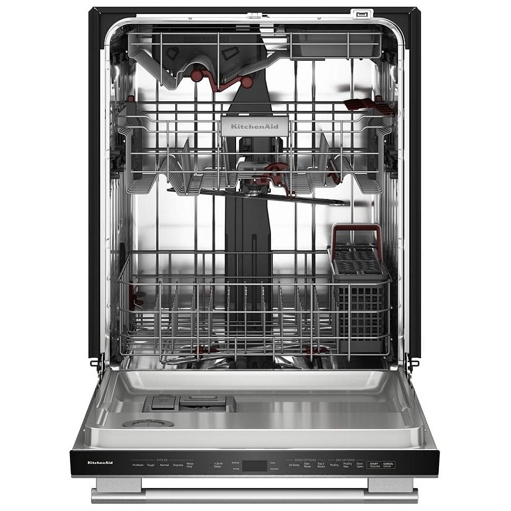KitchenAid KDTS724SPS Dishwasher | 24" Exterior Width, 44 dB Decibel Level, Fully Integrated, Stainless Steel