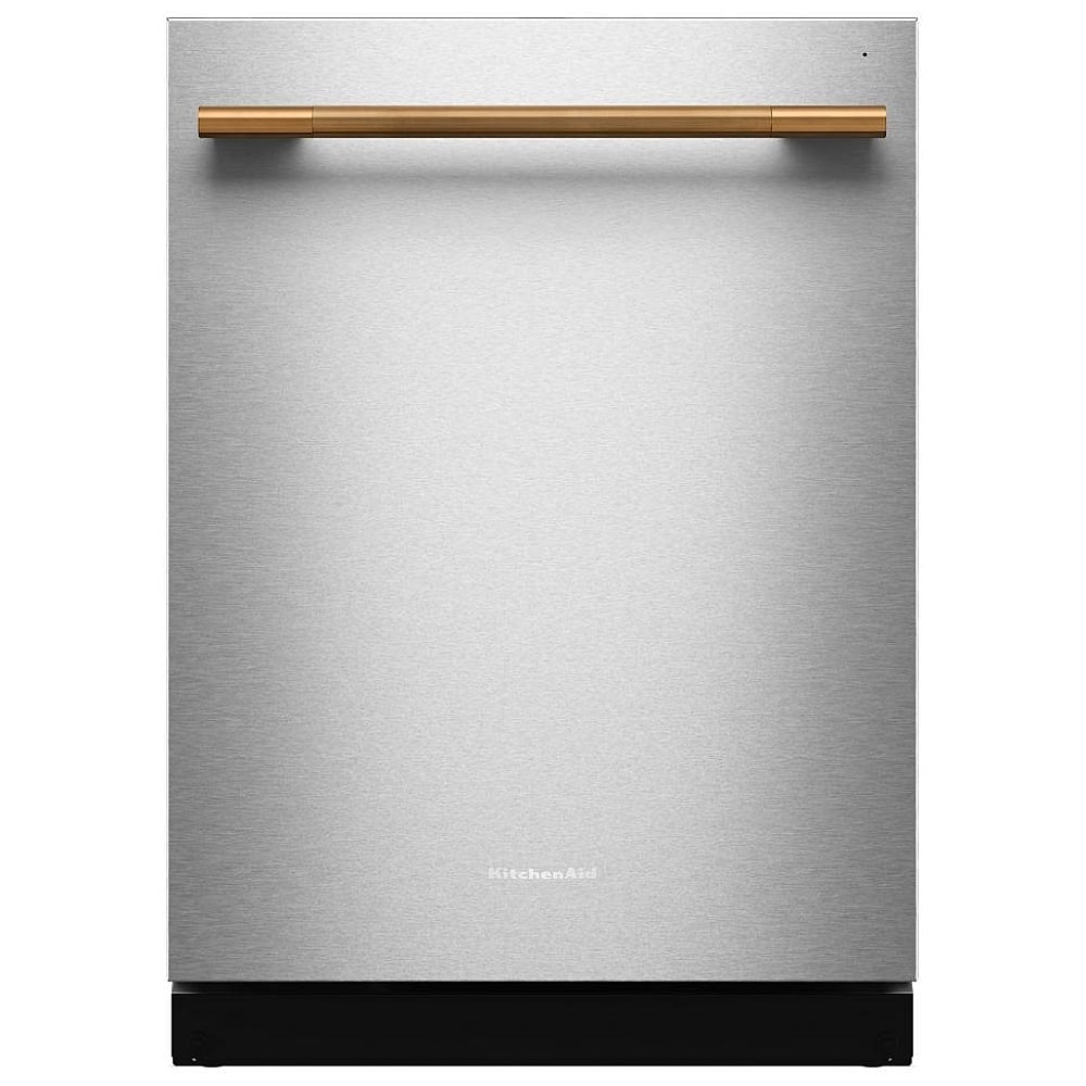 KitchenAid KDTS724SPS Dishwasher, 24 inch Exterior Width, 44 dB Decibel Level, Fully Integrated, Stainless Interior, 5 Wash Cycles, 16 Capacity (Place Settings), 3 Loading Racks, PrintShield Stainless colour