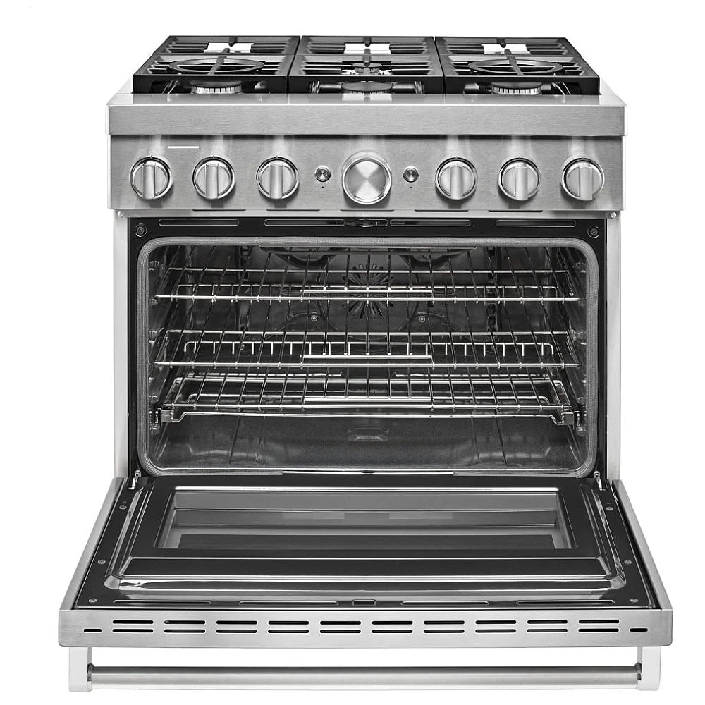 KitchenAid KFDC506JSS 双燃料炉灶