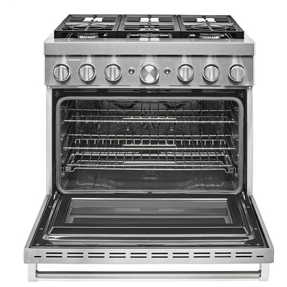 KitchenAid KFDC506JSS 双燃料炉灶