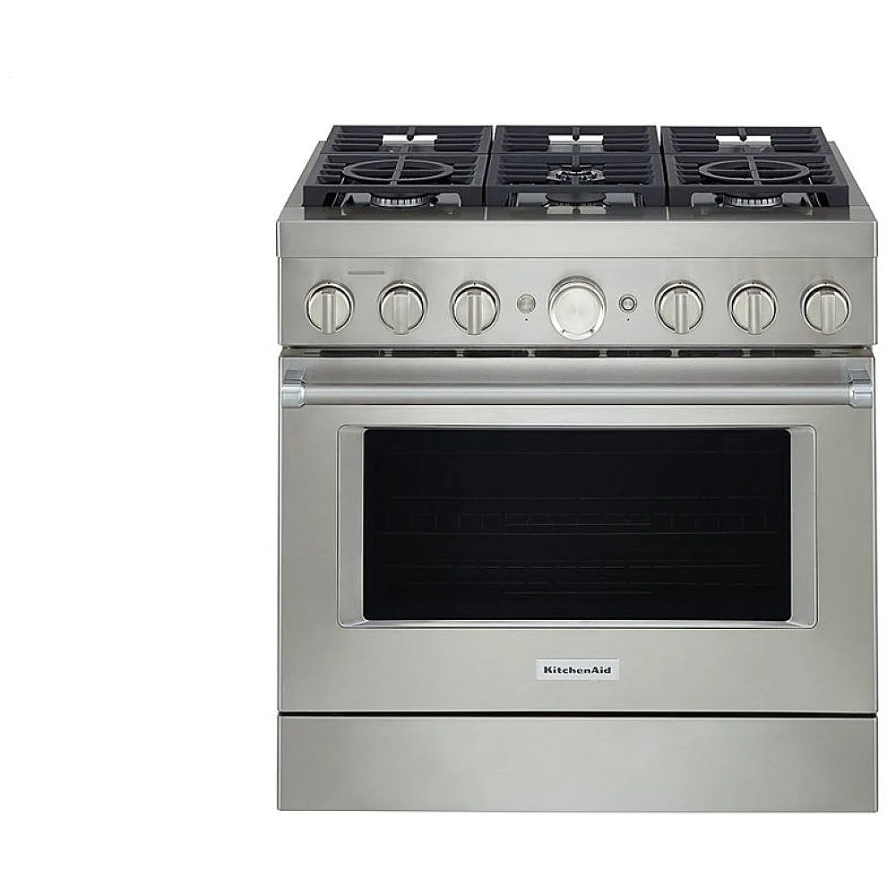 KitchenAid KFDC506JSS 双燃料炉灶