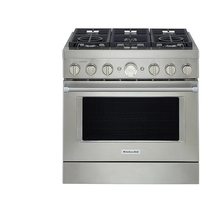 KitchenAid KFDC506JSS 双燃料炉灶