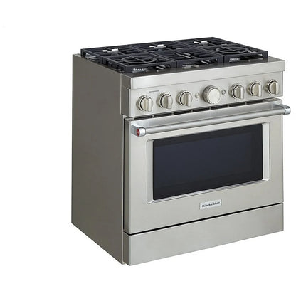 KitchenAid KFDC506JSS 双燃料炉灶