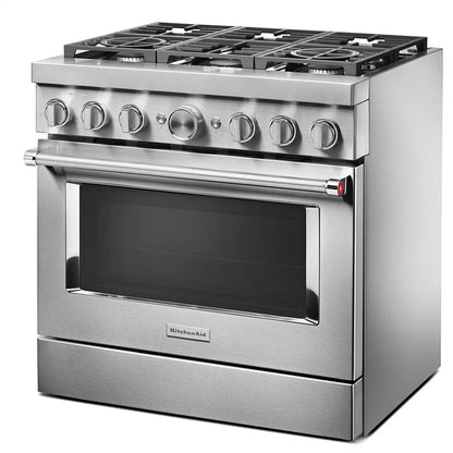 KitchenAid KFDC506JSS 双燃料炉灶