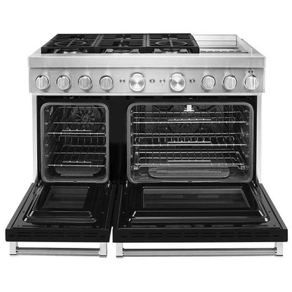KitchenAid KFDC558JBK Dual Fuel Range