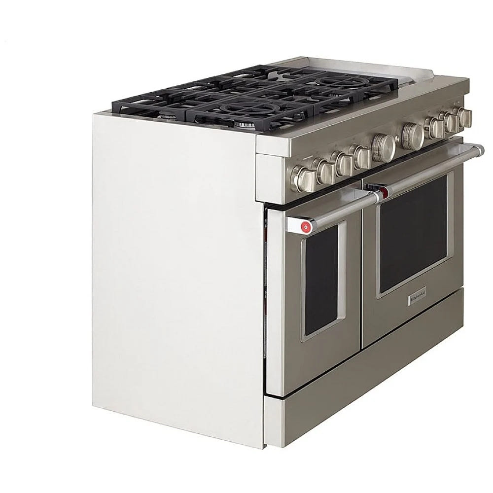 KitchenAid KFDC558JSS 双燃料炉灶