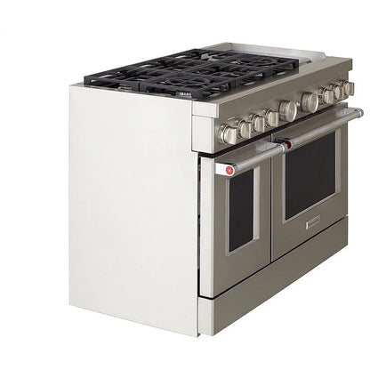 KitchenAid KFDC558JSS 双燃料炉灶