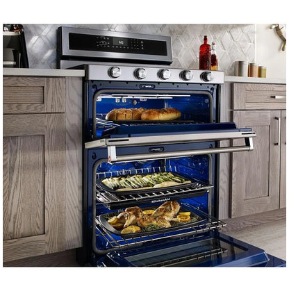 KitchenAid KFDD500ESS 双燃料炉灶
