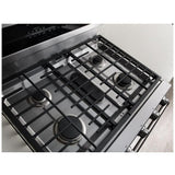 KitchenAid KFDD500ESS Dual Fuel Range, 6.7 cu. ft. Capacity, 30 inch Exterior Width, True Convection, 5 Burners, Self Clean, Double Oven, Stainless Steel colour