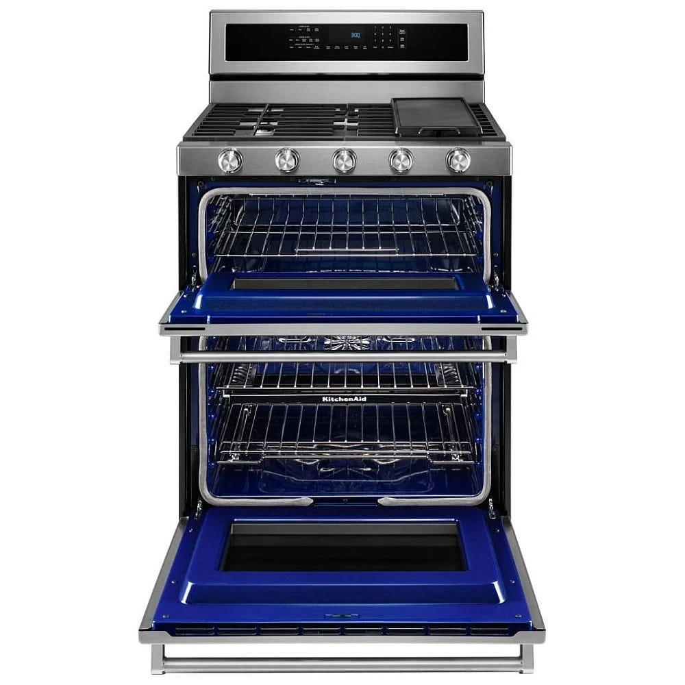 KitchenAid KFDD500ESS 双燃料炉灶