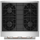 KitchenAid KFDS930SAG Dual Fuel Range, 4.1 cu. ft. Capacity, 30 inch Exterior Width, True Convection, 4 Burners, Air Fry, Self Clean, Agave colour