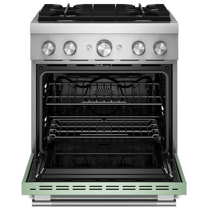 KitchenAid KFDS930SDC Dual Fuel Range, 4.1 cu. ft. Capacity, 30 inch Exterior Width, True Convection, 4 Burners, Air Fry, Self Clean