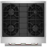 KitchenAid KFDS930SDC Dual Fuel Range, 4.1 cu. ft. Capacity, 30 inch Exterior Width, True Convection, 4 Burners, Air Fry, Self Clean, Cardamom colour