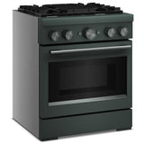 KitchenAid KFDS930SJP Dual Fuel Range, 4.1 cu. ft. Capacity, 30 inch Exterior Width, True Convection, 4 Burners, Air Fry, Self Clean, Juniper colour