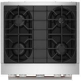 KitchenAid KFDS930SSS Dual Fuel Range, 4.1 cu. ft. Capacity, 30 inch Exterior Width, True Convection, 4 Burners, Air Fry, Self Clean, Stainless Steel colour