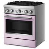 KitchenAid KFDS930SWF Dual Fuel Range, 4.1 cu. ft. Capacity, 30 inch Exterior Width, True Convection, 4 Burners, Air Fry, Self Clean, Wildflower colour