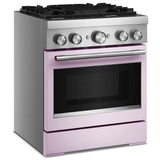 KitchenAid KFDS930SWF Dual Fuel Range, 4.1 cu. ft. Capacity, 30 inch Exterior Width, True Convection, 4 Burners, Air Fry, Self Clean, Wildflower colour