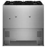 KitchenAid KFDS936SAG Dual Fuel Range, 5.1 cu. ft. Capacity, 36 inch Exterior Width, True Convection, 6 Burners, Air Fry, Self Clean, Agave colour