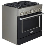 KitchenAid KFGC506JBK Gas Range
