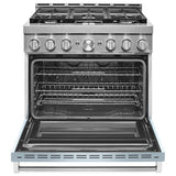 KitchenAid KFGC506JMB Gas Range