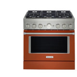 KitchenAid KFGC506JSC Gas Range | 36" Gas Ranges | Future Appliances