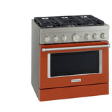 KitchenAid KFGC506JSC Gas Range | 36" Gas Ranges | Future Appliances